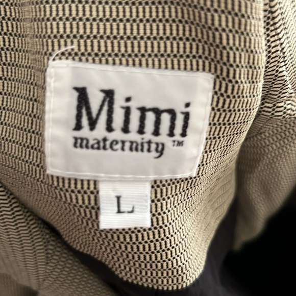 MIMI MATERNITY Women’s 2 Piece Jacket/Sleveless Dress Size L - Picture 10 of 16